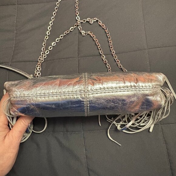 Maje "Miss M" Leather Clutch Bag -- Retail: $260 -- RTR - Picture 6 of 16